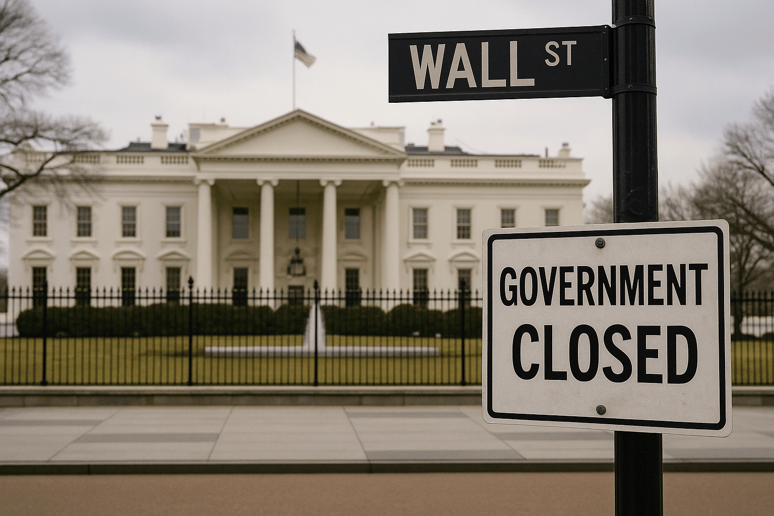 Illustration for “S&P 500 Extends Record Run Despite Government Shutdown”
