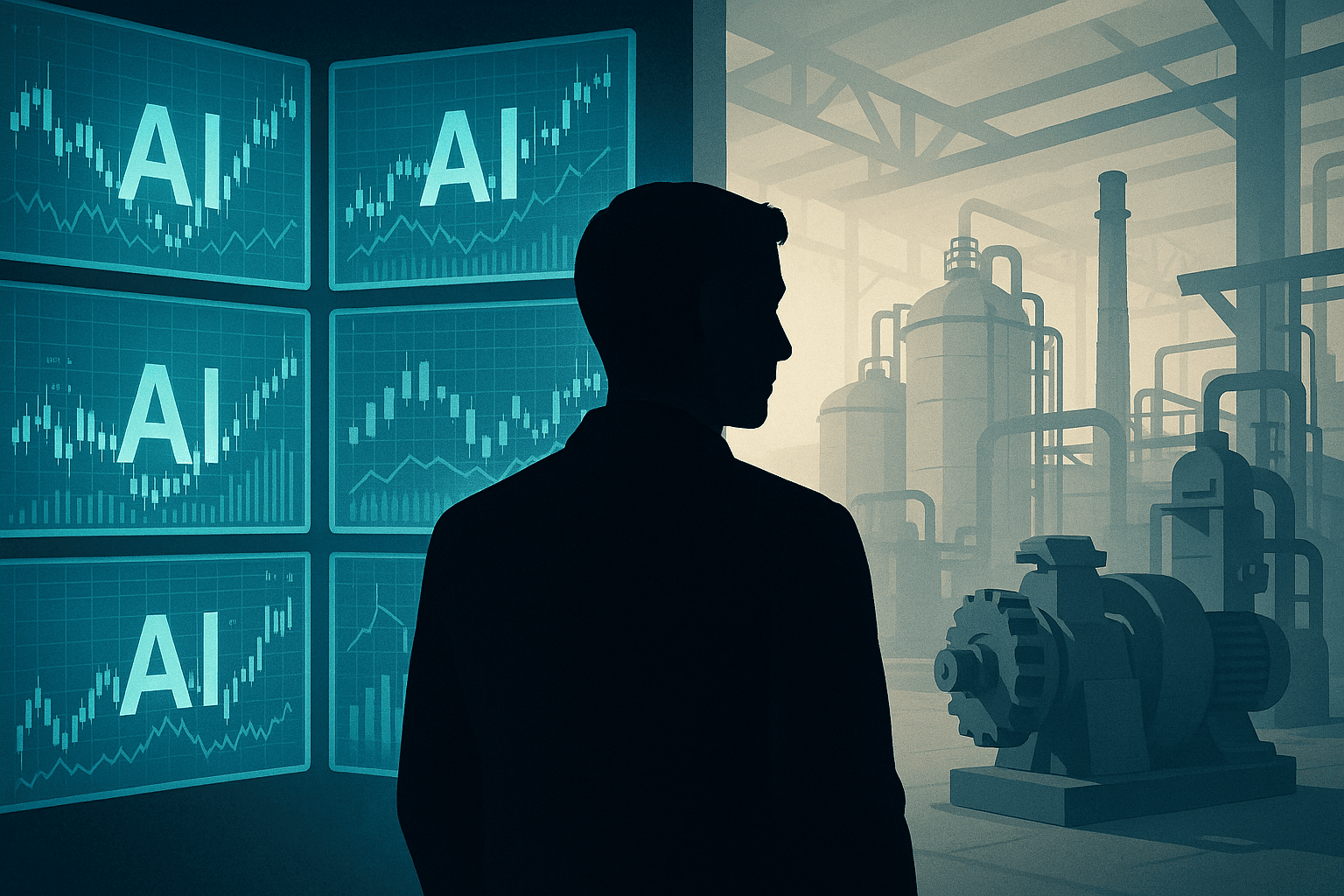 Illustration for “Fed Cuts Rates, but AI-Led Rally Falters Late in the Week”