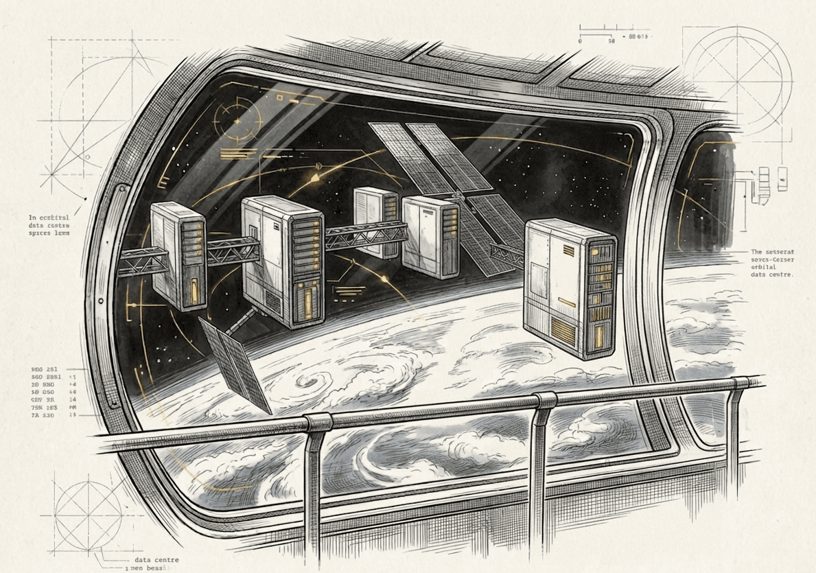 Illustration for “Sky Is Not the Limit, and Neither Is the Ground For Data Centres”